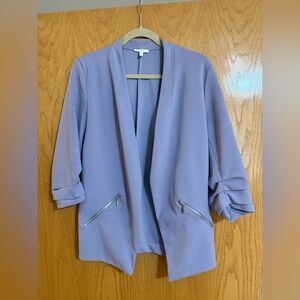 Maurices blazer, light purple, gently worn, size large.